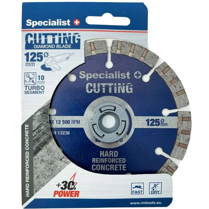 Specialist+ Premium Turbó szegmenses Gyémánt vágókorong 125x10x22