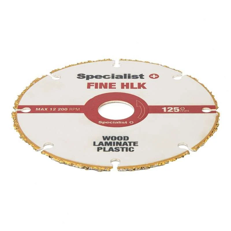 Specialist+ Univerzális Karbid vágótárcsa fához, fémhez, laminálthoz 125mm - Image 3