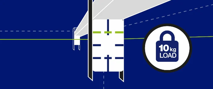 Fast install gipszkarton szintező mágnes