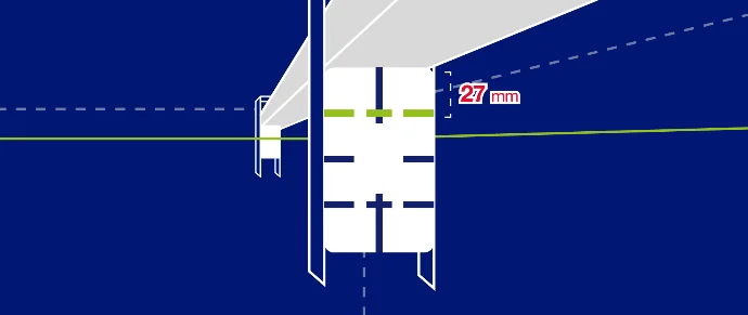 Fast install gipszkarton szintező mágnes