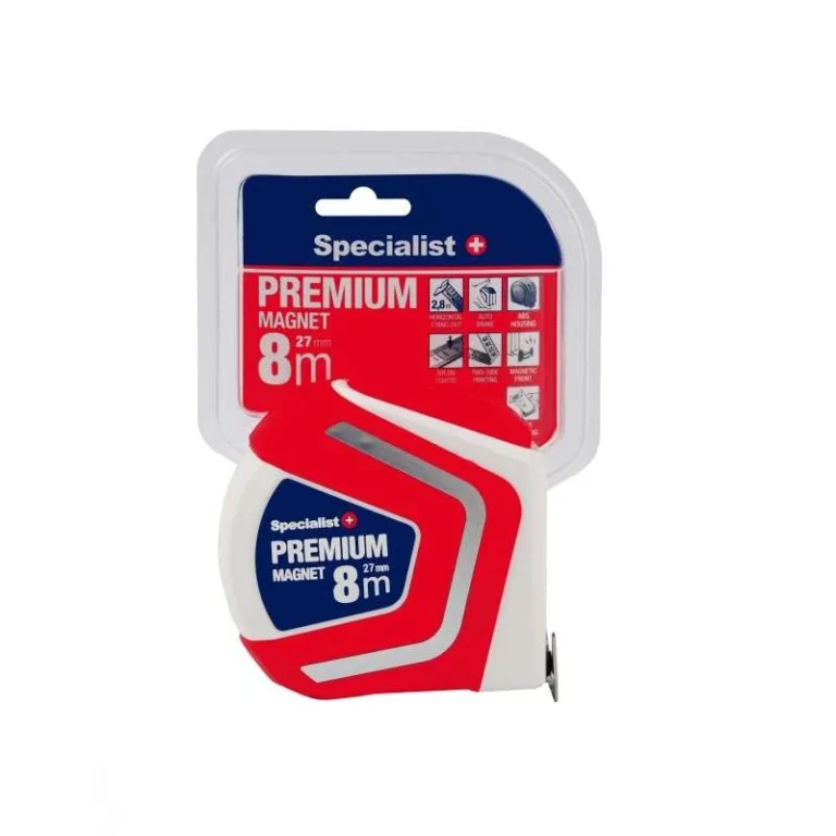 prémium automata mérőszalag mágneses kampóval,