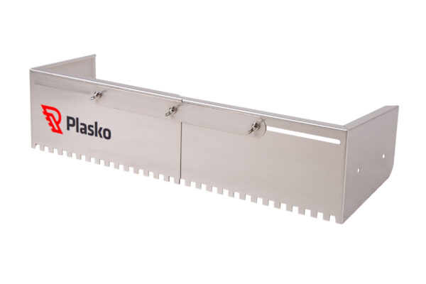 A Plasko slide 600 egy állítható hidegburkolói fogazott simító burkolatokhoz, amely a ragasztó gyors és precíz padlóra történő felhordására fogazott glettvas helyett!
