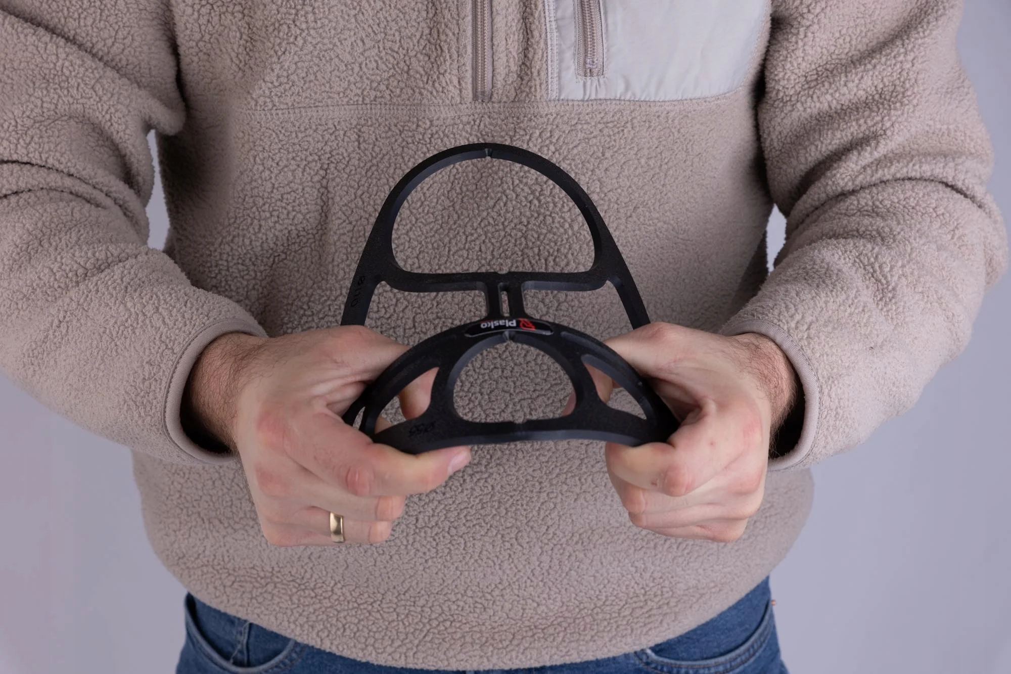 Plasko furat jelölő sablon burkoláshoz.