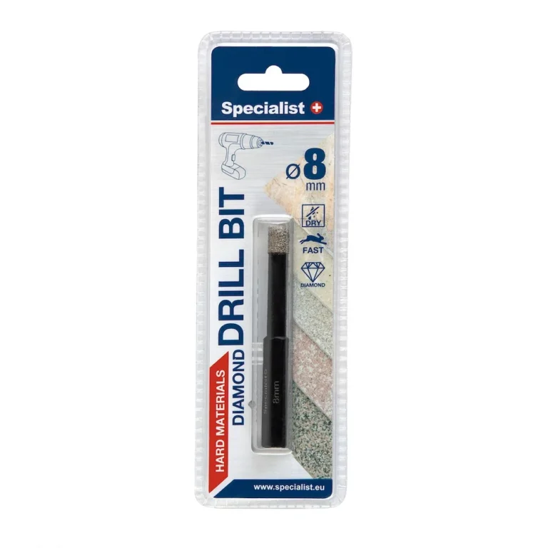 Specialist+ M14 gyémánt lyukfúrókorona fúróhoz 8mm