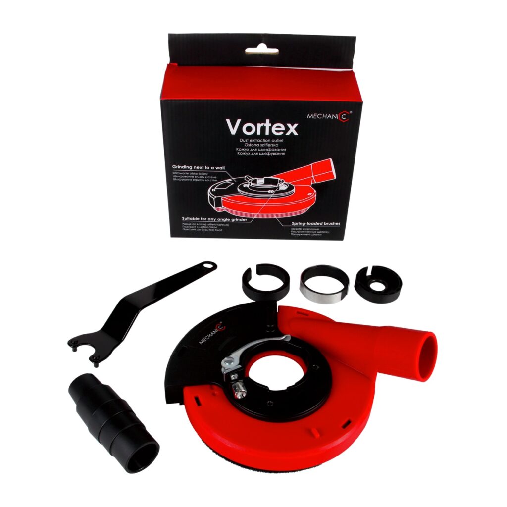 A vortex ipari porelszívó adapter, betoncsiszoló feltét, ami minden sarokcsiszolóval használható.